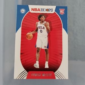 Tyrese Maxey - Philadelphia 76ers - NBA Hoops Rookie Card (2020-21)